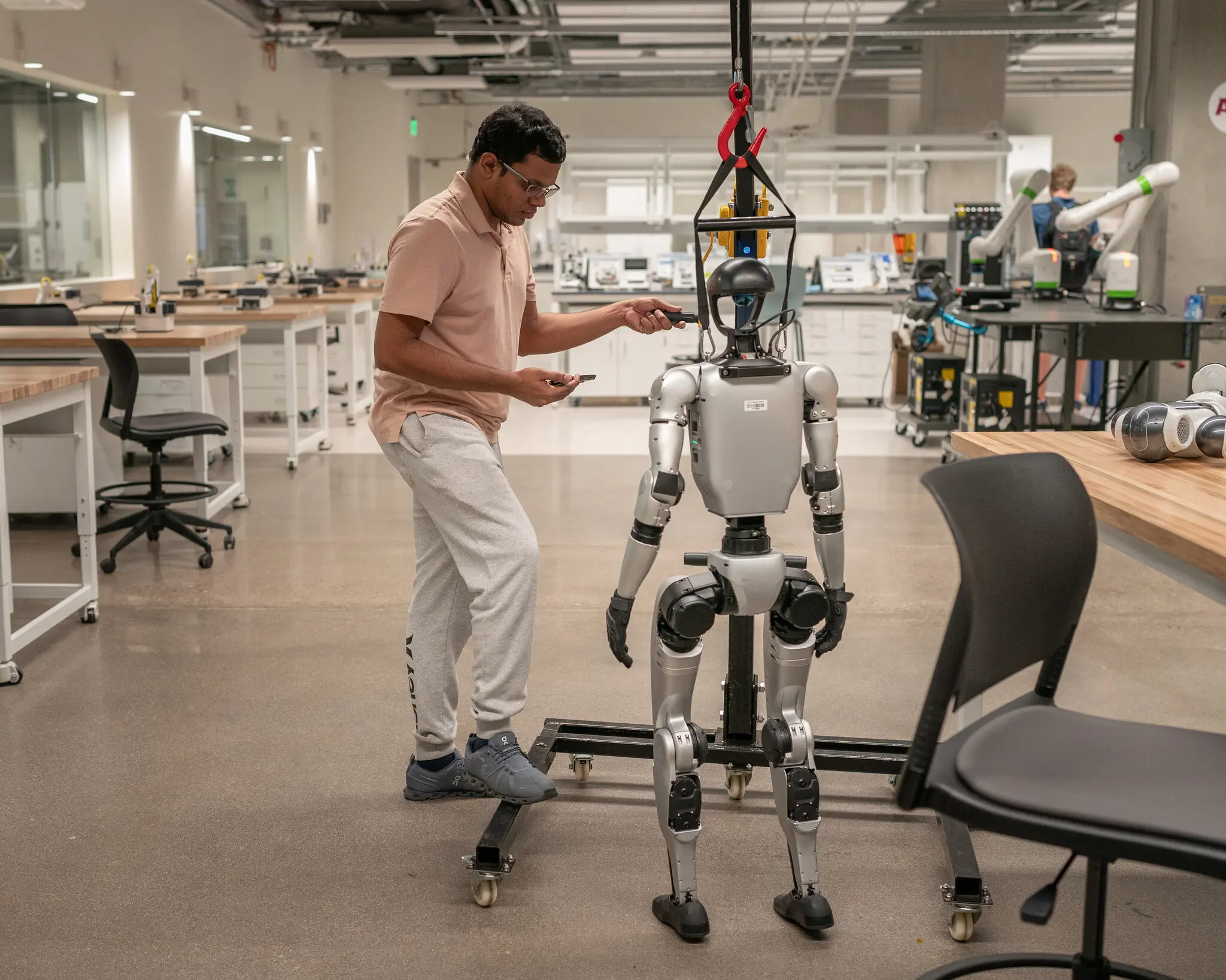 A student, Sai Srinivas Tatwik Meesala, at work at Arizona State University’s School of Manufacturing Systems and Networks. The university has five times as many engineering students as it had 15 years ago.